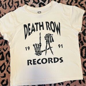 *SOLD*DEATH RECORDS TEE